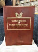 Golden Repicas Of United States Stamps 19-22k