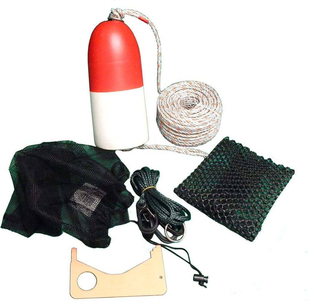 Complete Beau Mac Collapsible Crab Trap and Accessory Kit