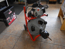 RIDGID K-400 Drum Machine Commercial Drain Cleaner