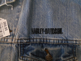 HARLEY DAVIDSON DENIM JACKET GRAND NATIONAL RACING #1