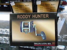 NEW-Roddy Hunter Trolling Casting Reel 183 Left Handed