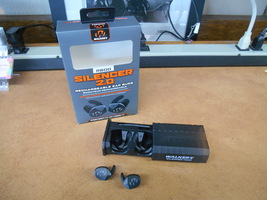 Walker's Silencer 2.0 Rechargeable Electronic Ear Plugs (NRR 23dB) Black Pair