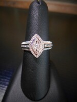  14KT .62CTW Diamond Ring