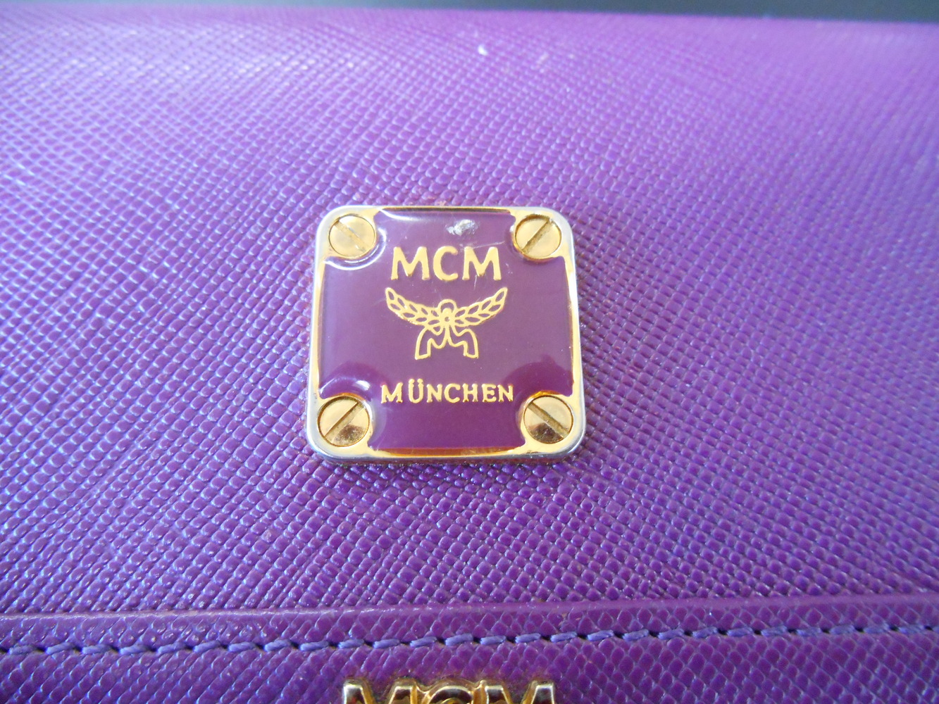 MCM Large Long Flap Wallet