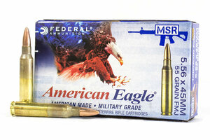 Federal American Eagle 5.56mm XM193 MSR 55gr 20-Rds