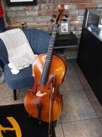 Klaus Mueller Prelude 225-T Cello 3/4 Size Soft Case & Accessories