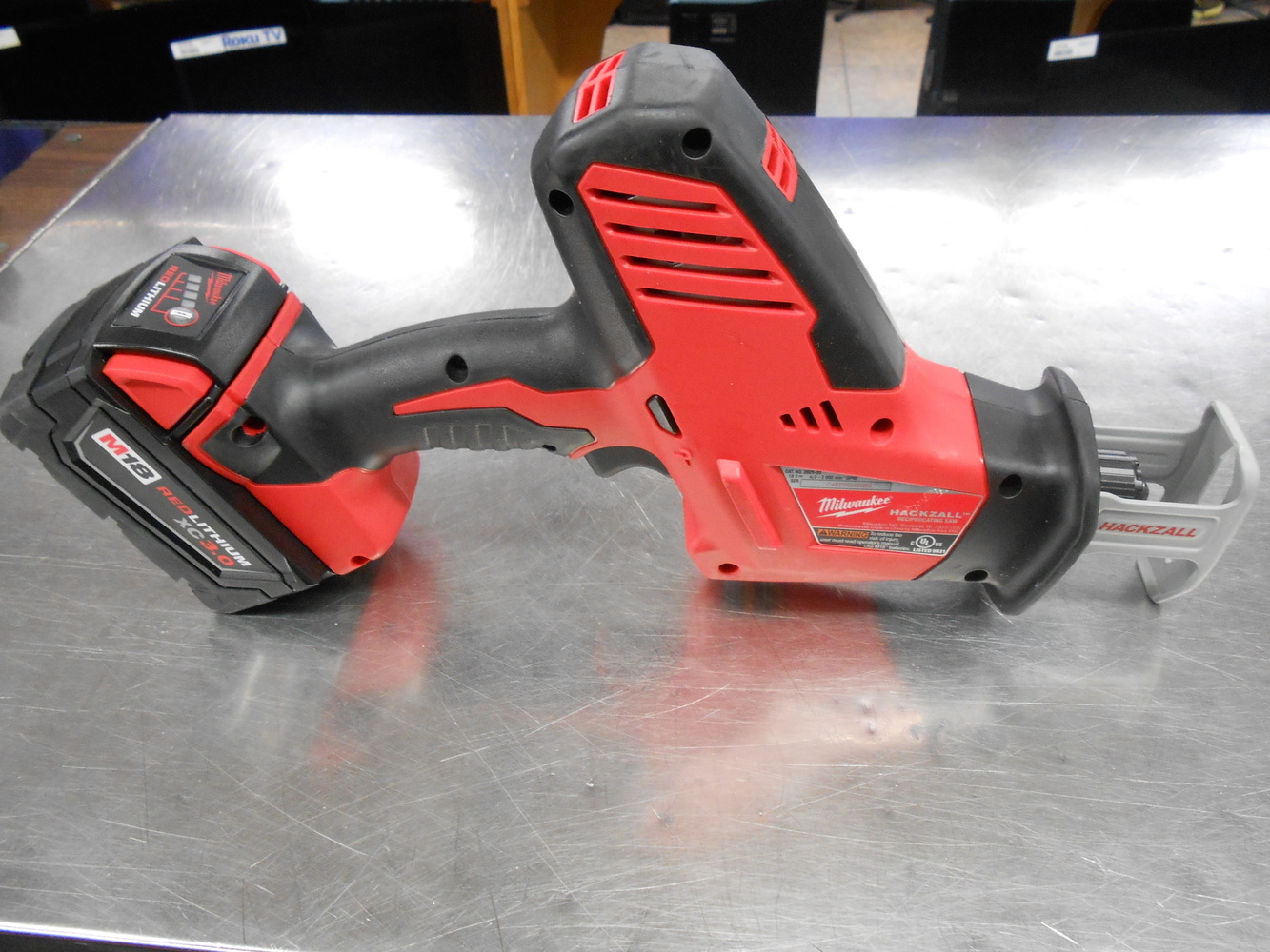 Milwaukee M18 18v Cordless Hackzall Reciprocating Saw XC3.0 Battery & Charger