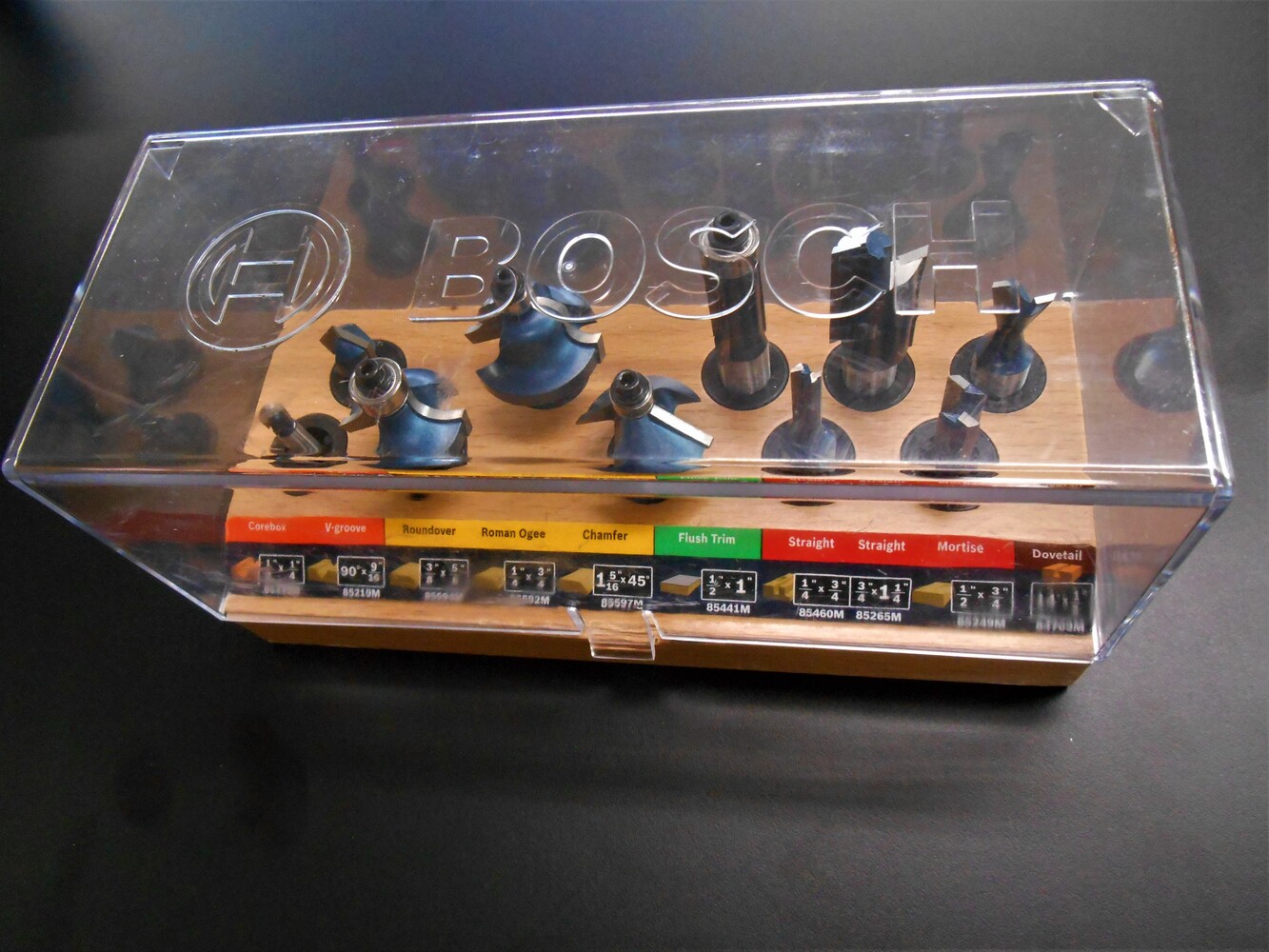 Bosch 10-Piece Router Set