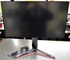 LG - UltraGear 27" IPS UHD 1-ms FreeSync and G-SYNC Compatible Monitor - Black