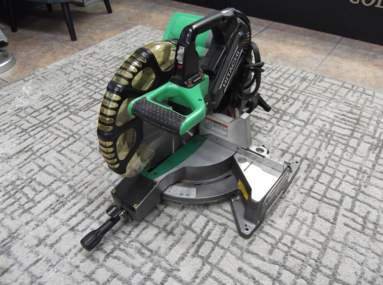 Hitachi  12-in 15-Amp Dual Bevel Compound Corded Miter Saw