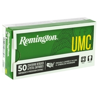 Remington UMC .40 S&W Ammo 180gr 50Rds FMJ Ammo