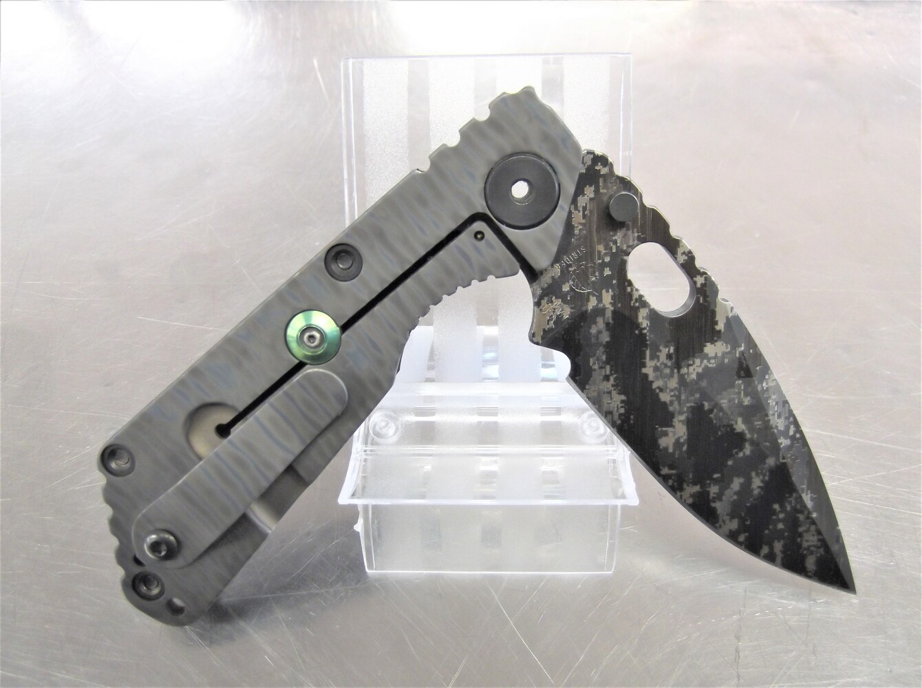 Strider SMF TAD Gear Knife Black G-10 3.9