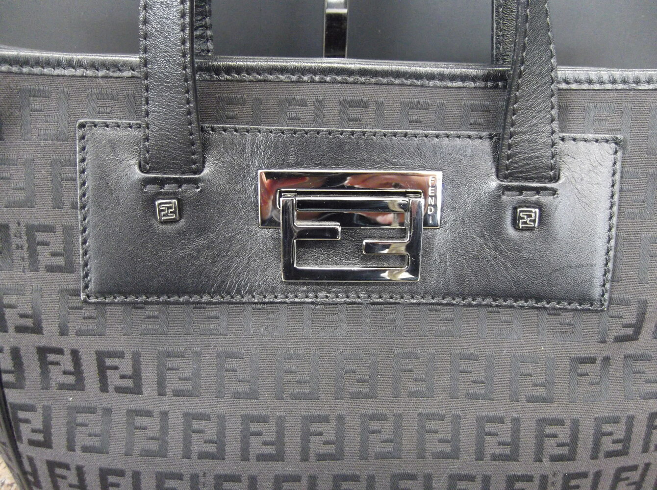 FENDI Flip Lock Handbag