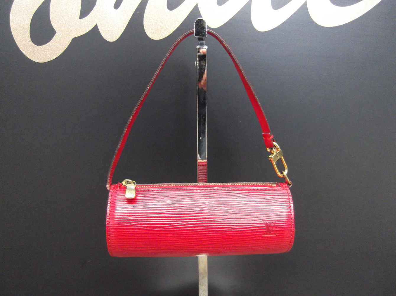 Louis Vuitton Mini Papillon Pochette Epi Leather - Red