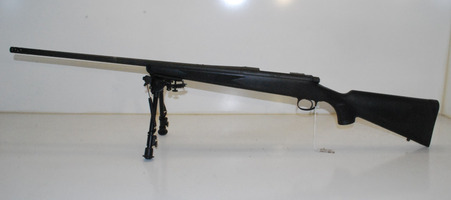 Remington 700 7mm 24" Bolt Action Black Stock Rifle w/Bipod