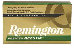 Remington Premier Ammunition 300 Winchester Magnum 180 Gr AccuTip Boat Tail 20Rd