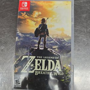 Zelda Breath Of The Wild Nintendo Switch Game