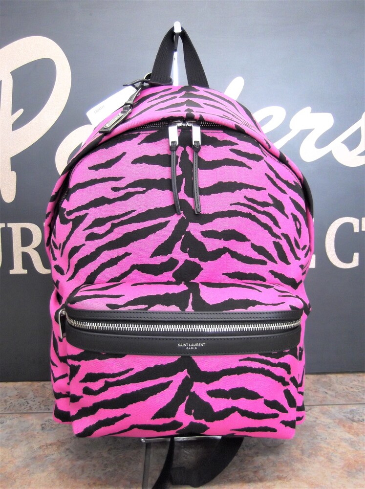 Yves Saint Laurent (YSL) Zebra City Backpack