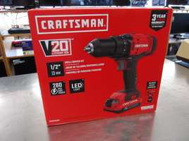 NIB - Craftsman Drill Driver 20v 1 Battery 1 Charger