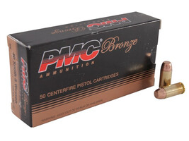 PMC Bronze .40 S&W 180gr 50Rds FMJ Ammo