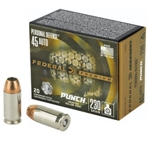 Federal PUNCH .45 ACP JHP 230gr 20Rd Ammo