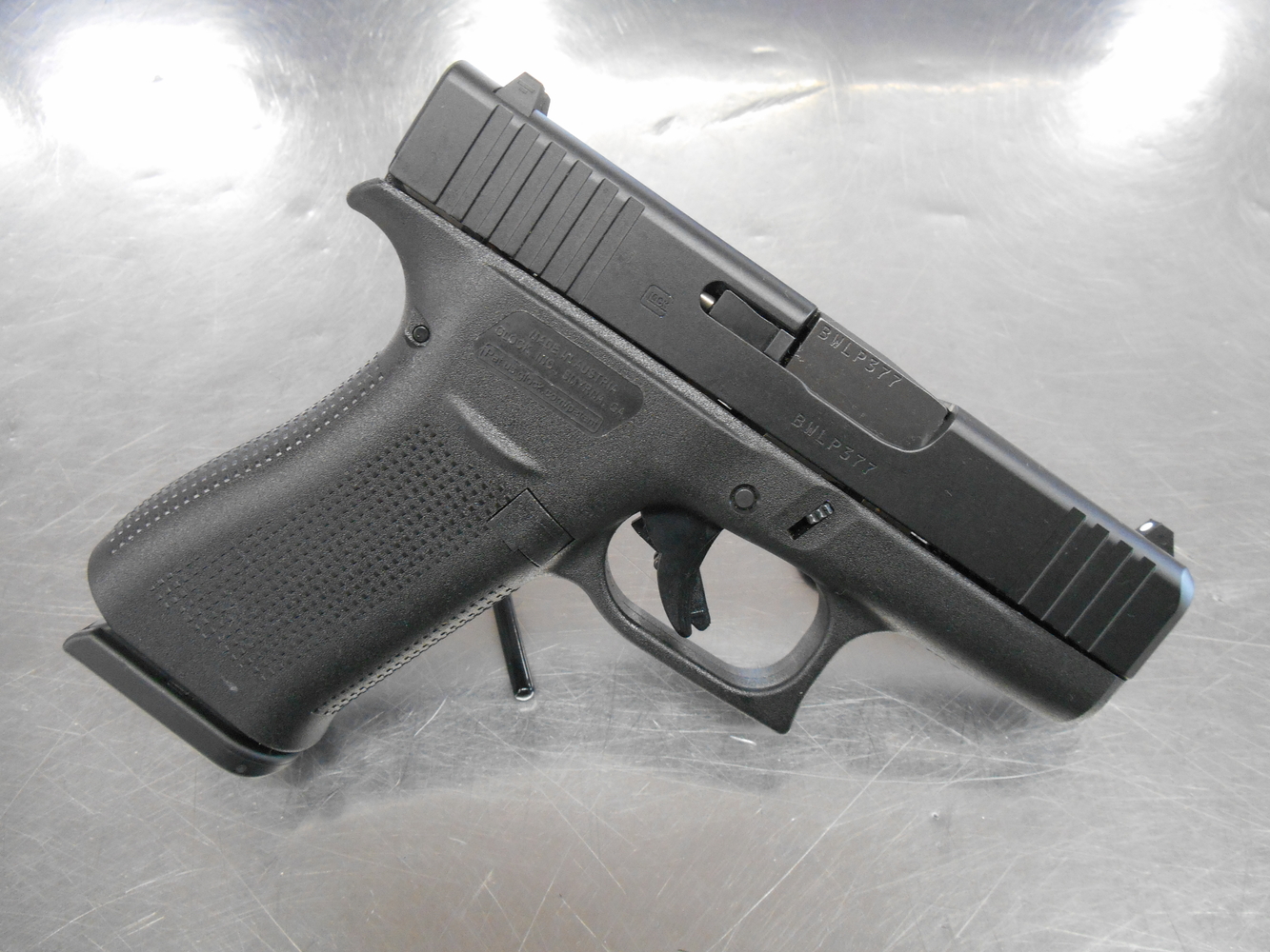 Glock 43x 9mm Subcompact 3.4in Semi Auto Pistol 10+1