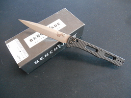 Benchmade - FACT 417 Tactical Knife with Black Handle