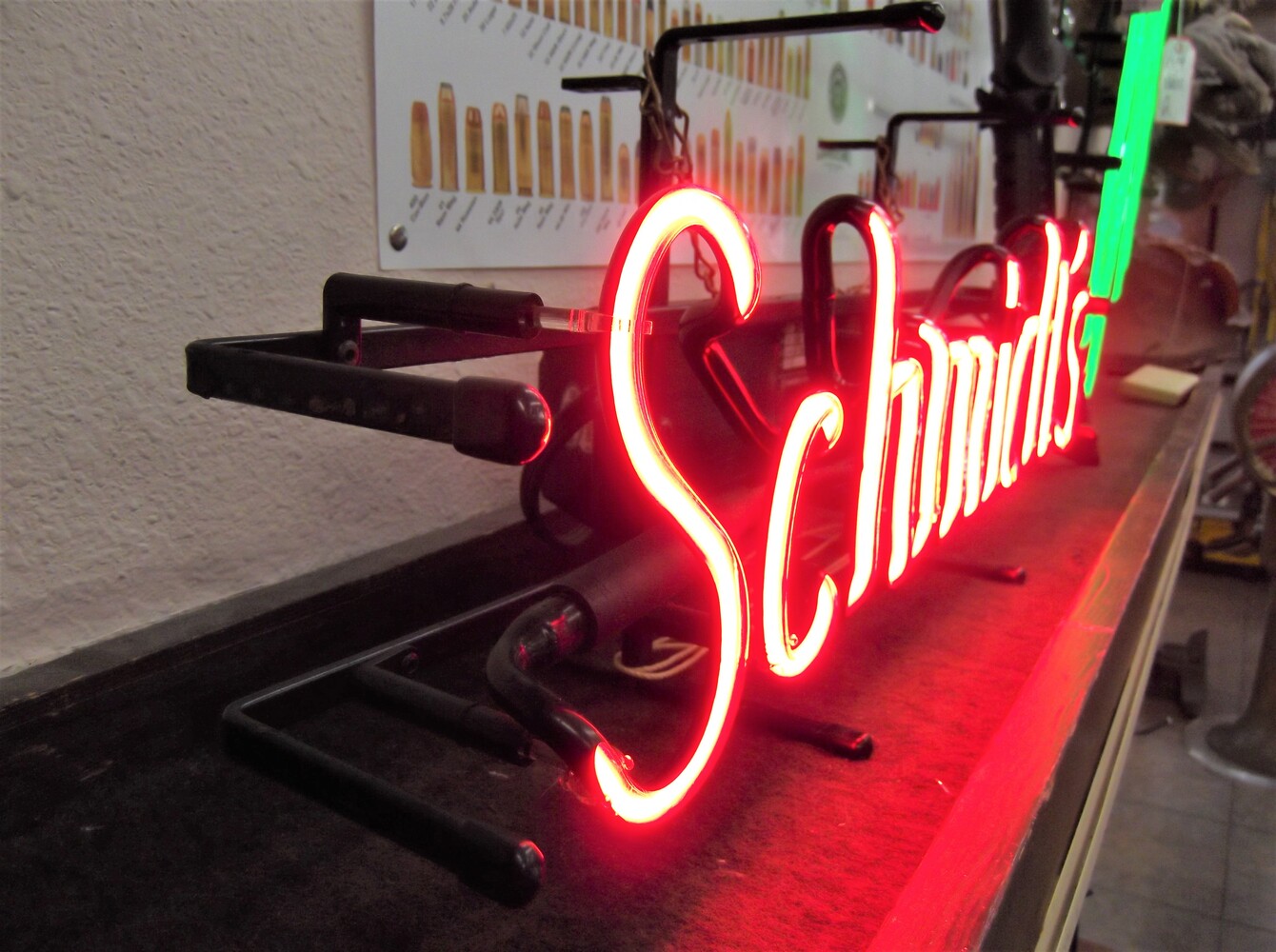 Schmidt's Vintage Neon Bar Sign