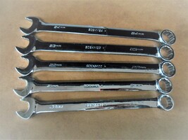 Snap-On 5 pc 12-Point Metric Flank Drive Plus Combination 2024 mm Wrench Set