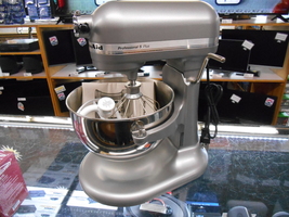 KitchenAid KV25G0XSL Professional 5 Plus Bowl-Lift Series Stand Mixer Silver 