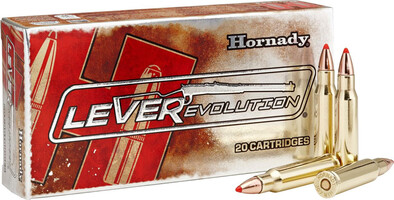 Hornady LEVERevolution Ammunition 45-70 Government 325gr Flex Tip Expanding 20Rd