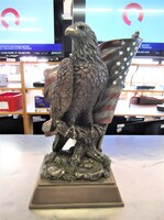 Veronese Eagle Sculpture with Stars N Stripes Sculpture