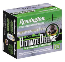 Remington Ultimate Home Defense .380 ACP 102gr Brass Jacketed, Hollow Point 20rd