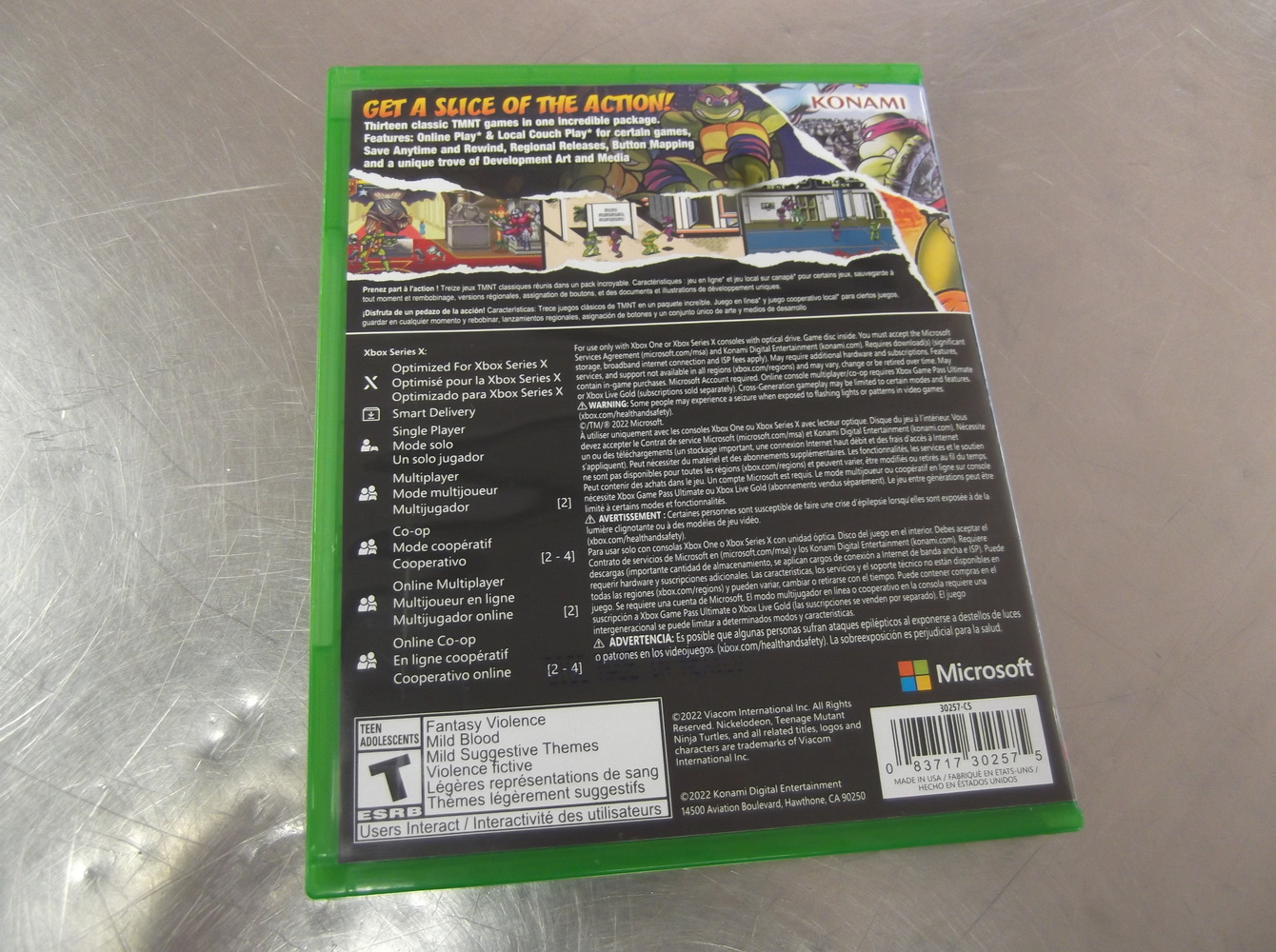 Teenage Mutant Ninja Turtles: The Cowabunga Collection - Xbox One / Series X