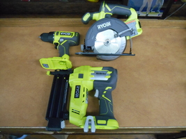 Ryobi 4 Piece Combo Kit W/ 4 batteries and charger