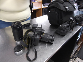 Nikon D3500 W/ AF-P DX NIKKOR 18-55mm f/3.5-5.6G VR / 70-300MM Lenses