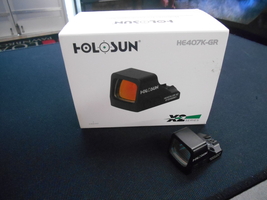 Holosun 407K-GR X2 Reflex Sight 6 MOA Green Dot Black – HE407K-GR X2