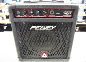 Peavey MicroBass III 1x8" 20W Bass Combo Amplifier Amp Tested