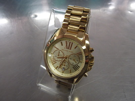 Michael Kors Bradshaw Stainless Steel Watch Gold Tone