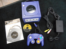 Nintendo Game Cube Purple 1 Controller 1 Game- Codename: Kids Next Door...
