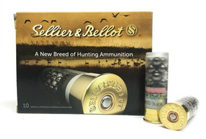 Sellier & Bellot 12 Gauge Ammunition SB12BSE 2-3/4" 00 Buck 12 Pellets 1200 fps 