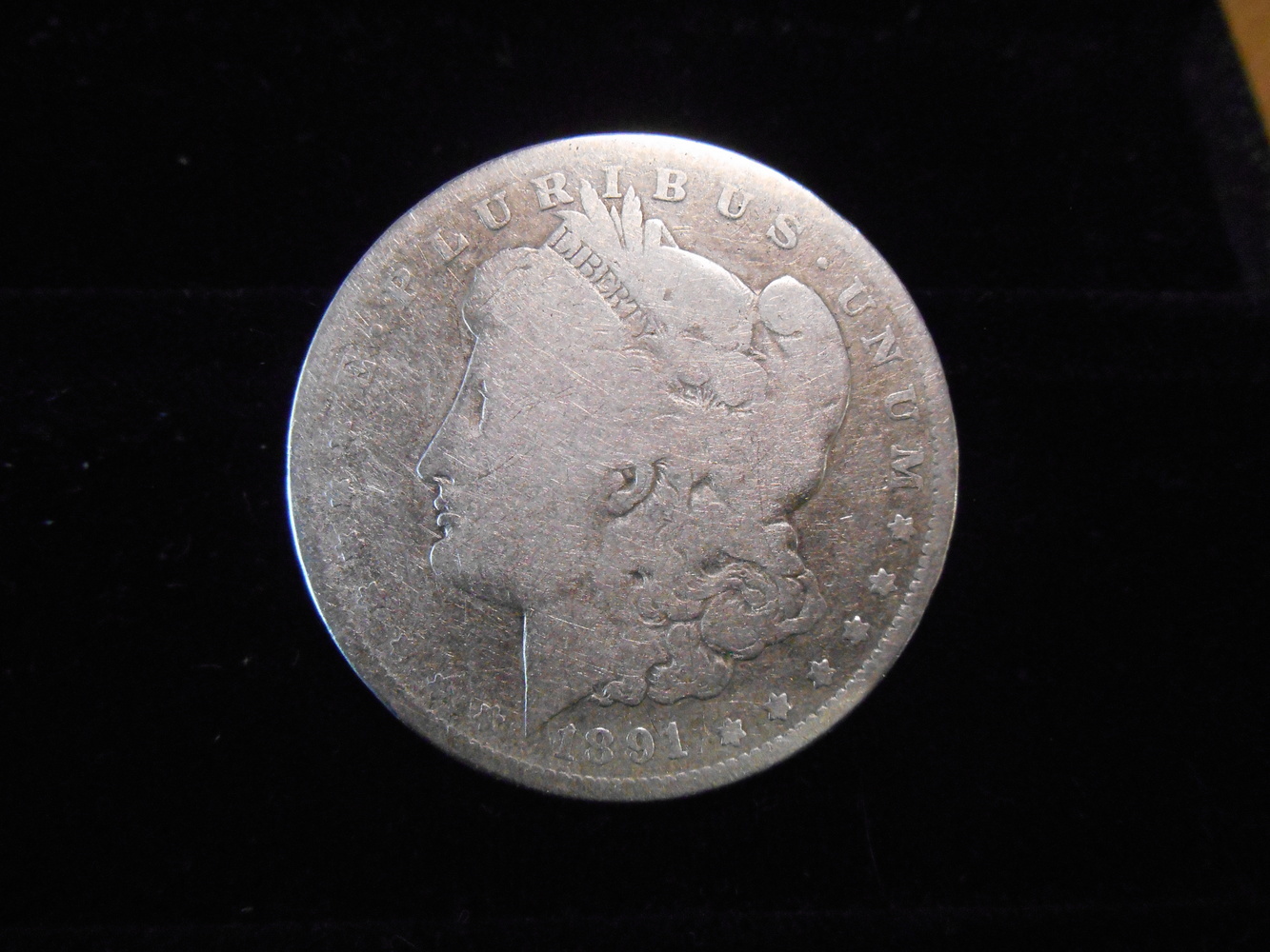 1891 Morgan Silver Dollar, New Orleans, Circulated