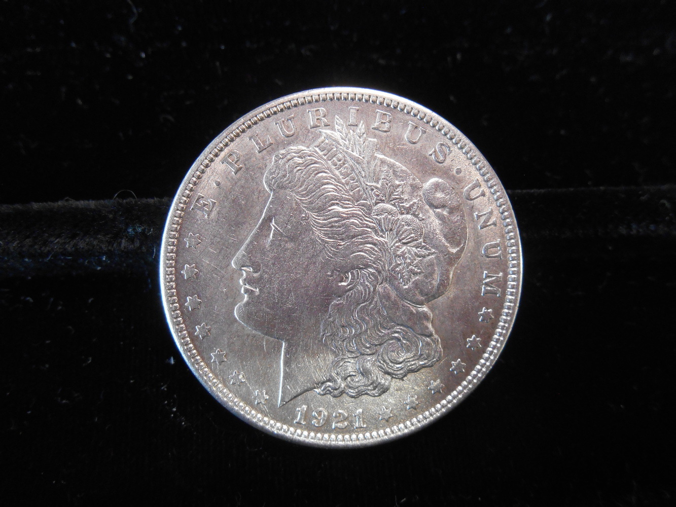 1921 Morgan Silver Dollar 90% Silver, Circulated Coin