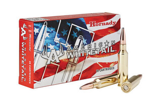 Hornady 81084 American Whitetail 30-06 Springfield 180 GR InterLock 20 Bx