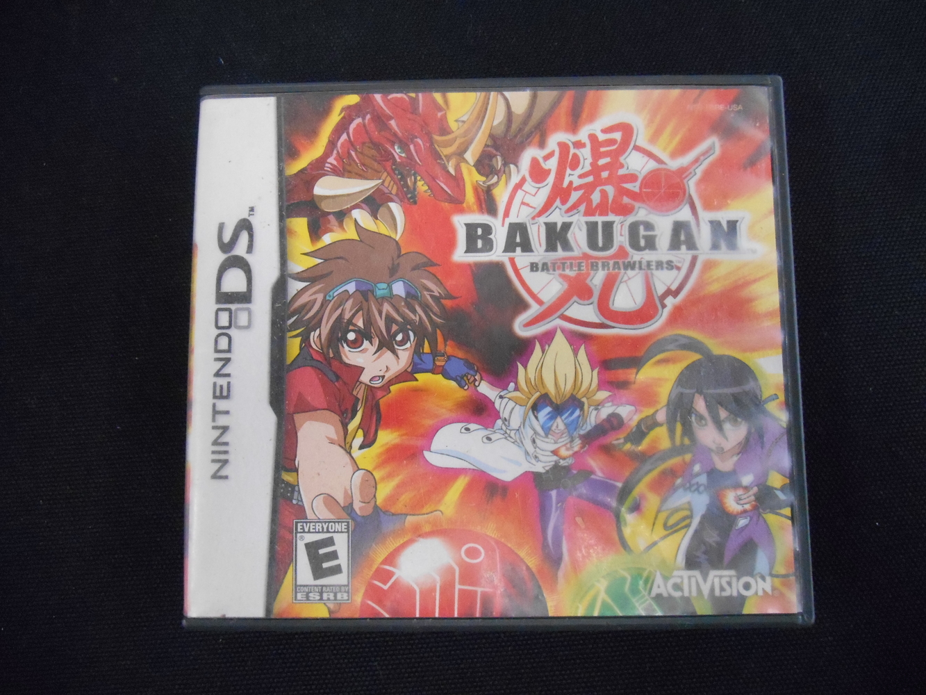 bakugan battle brawlers ds game