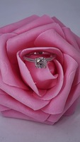  14KT White Gold 1Ct Classic Solitaire Ring