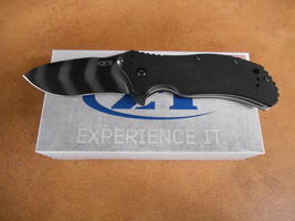 Zero Tolerance Tiger-Stripe Tungsten DLC Coating folding knife w/ box