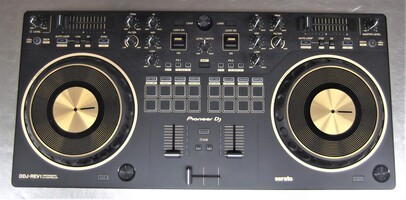 Pioneer DJ DDJ-REV1-N Serato Performance DJ Controller in Limited-Edition Gold