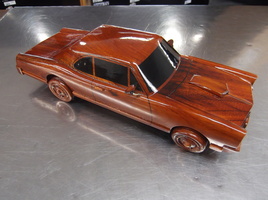 WOOD ART USA Pontiac GTO Collectible Wood Dcor 