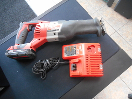 Milwaukee M18 Cordless SAWZALL Reciprocating Saw W/ batt and Charger